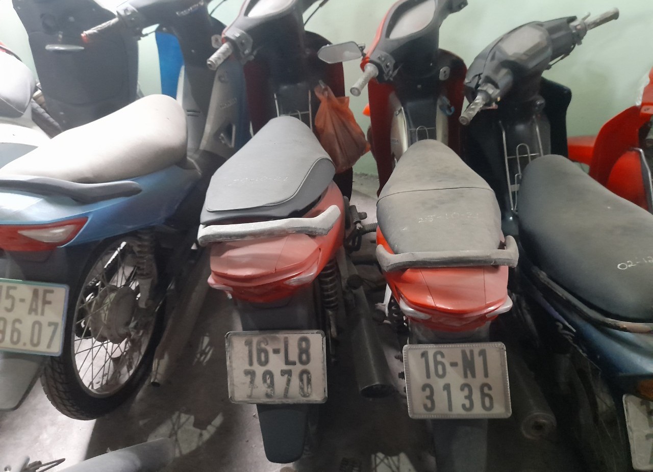 Thông báo 06 phương tiện vi phạm trật tự, an toàn giao thông hết thời hạn tạm giữ